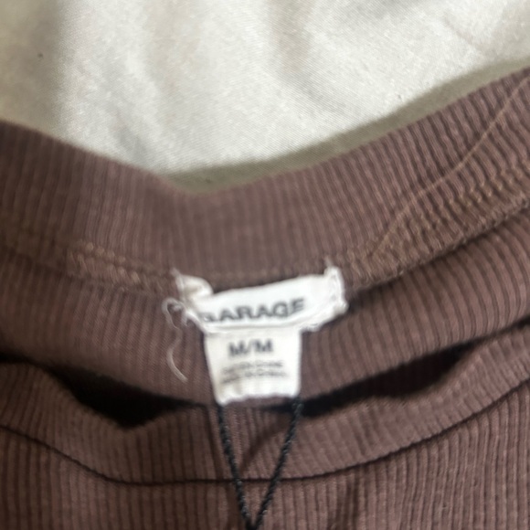 Garage brown cropped long sleeve - Picture 5 of 5